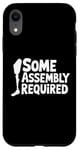 iPhone XR Some Assembly Required Funny Leg Amputee Humor Case