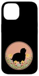 Coque pour iPhone 14 Coton De Tulear - Chien Maman Papa Floral Fleur Mignon Jolie