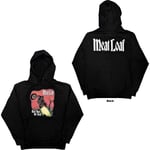 Meat Loaf Unisex Pullover Hoodie: Bat Out Of Hell (Back Print) (Large)