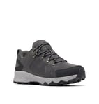 Columbia Men's Peakfreak 2 Outdry Leather Waterproof Low Rise Hiking Shoes, Grey (Ti Grey Steel x Dark Grey), 7.5 UK