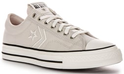 Converse A09855C Star Player Webbing Ripstop Mens Trainer Light Grey UK 3 - 12