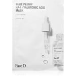 Face D Pure Plump HA4 sheet mask with hyaluronic acid 17 ml