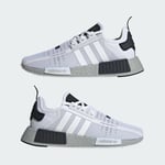 adidas Mens NMD_R1 Shoes - White/Grey / UK6