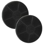 2x Filtre combiné remplace Moulinex AB 6 AB6 AD 6 AD6 pour friteuse - 165 mm