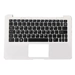 RTDPART Laptop PalmRest&keyboard For GEO Book 1 GEOBook 1 English US Upper Case White New