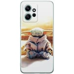 ERT GROUP mobile phone case for Xiaomi REDMI NOTE 12 4G original and officially Licensed Star Wars pattern Baby Yoda 015 optimally adapted to the shape of the mobile phone, case made of TPU