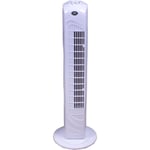 Prem-I-Air White 3 Speed Tower Fan with Timer Oscillation Tall