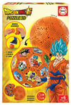 Educa - Puzzle 3D Dragon Ball avec 32 pièces réez des Formes: Sphère, Bracelet, Diabolo et Plus | Jouet Éducatif pour Enfants à partir de 6 Ans | Puzzle 3D à Monter et Jouer | Diamètre 14 cm (19371)