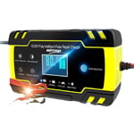 Anpviz - Chargeur, booster et câbles de démarrage,Chargeur de batterie de voiture 12V/24V Anhtczyx pour batterie moto agm - Booster et câbles de