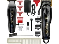 Professional Hair Clipper And Trimmer Set Cordless Barber Combo Wahp3025726