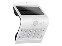 REV 2091110200 Lampe Solaire LED Butterfly avec détecteur de mvt 1,5W Blanc