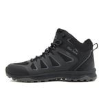 Peter Storm Mens Motion Lite 2 Waterproof Walking & Hiking Boots with StormGrip Outsole - Black - Size UK 8