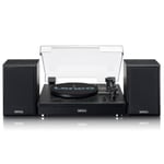 Lenco A004814 Lenco LS-101 Turntable & Hi Fi speakers - Black