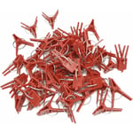 Ersandy - 50 pcs Support De Plante Clips De Jardin Clips De Tomate Supporte/Connecte Plantes/Ficelle/Vignes Treillis/Cages Plante Vigne Légumes Clip