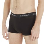 Calvin Klein Kalsonger 9P Cotton Stretch Low Rise Trunks Svart 992 bomull Medium Herr