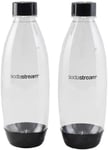 Sodastream Bottle 2 Pack, BPA Free Fizzy Water Bottles for Spirit, Terra, Art &