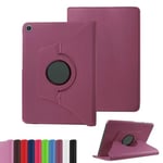 Housse Samsung Galaxy TAB A 8 2019 4G/LTE rotative violette - Etui coque violet de protection 360 degrés tablette New Galaxy TAB A 8.0 2019 SM-T290 / SM-T295 - accessoires pochette XEPTIO TAB A8 2019