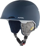 ALPINA Unisexe - Adultes, MAROI Casque de ski, ink-grey matt, 53-57 cm