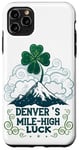 Coque pour iPhone 11 Pro Max Green Peaks, Lucky Streets – Denver St. Patrick's Day