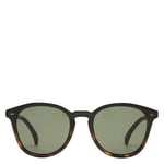 Le Specs Bandwagon Black Tortoise with Khaki Mono Lens