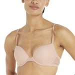 Calvin Klein BH Sheer Marquisette Push Up Bra Lysrosa D65 Dame