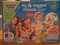 Clementoni Science & Play My 4-Legged Friends Pet Activity Kit Kids 8+ New* F1