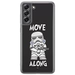 ERT GROUP Coque de téléphone Portable pour Samsung S21 FE Original et sous Licence Officielle Star Wars Motif Stormtrooper 002 Parfaitement adapté à la Forme du téléphone Portable, Coque en TPU