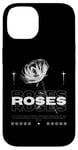 Coque pour iPhone 14 Rose élégante avec texte Lorem ipsum dolo sit amet