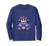 Gaming Consoles Games Virtual Reality Computer Monsters Long Sleeve T-Shirt