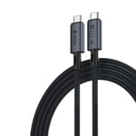 Devia kabel Extreme EC641 PD USB-C - USB-C 4.0 1,0 m 240W svart 8K 60Hz