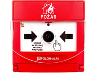 Polon-Alfa Manuell Adresserbar Brannalarm, Innfelt (Rop-4001Mh)