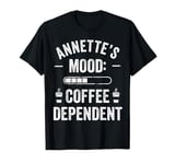 ANNETTE Personalized Cute Coffee Girls ANNETTE Name T-Shirt