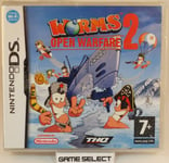 Worms 2 Open Warfare Nintendo DS Dsi 2DS 3DS Pal Eu Eur Italien Neuf Scellé