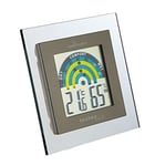 Technoline MA 10230 Capteur supplémentaire/- Station Climatique d'intérieur pour Le système Mobile Alerts avec Cadre Transparent, 10 x 2 x 10 cm, Gris