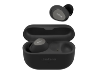 Jabra Elite 10 - True wireless-hörlurar med mikrofon - inuti örat - Bluetooth - aktiv brusradering - titansvart