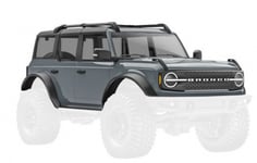 Traxxas 9723-DKGRY Kaross TRX-4M Ford Bronco Mörkgrå Komplett