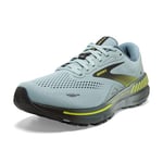 Brooks Homme Adrenaline GTS 23 Sneaker, Multicolore (Cloud Blue Goblin Blue Lime), 45 EU