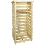 FSC® Certified Wooden Single Tall Log Store