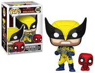 Figurine Deadpool & Wolverine - Wolverine with Babypool Pop 10cm