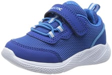 Geox B Sprintye Boy Sneaker, Royal Lt Blue, 4.5 UK Child