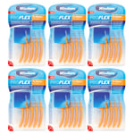 WISDOM PROFLEX 6 PACKS OF 5 Interdental Brushes 0.45 mm Orange ISO SIZE 1 NEW