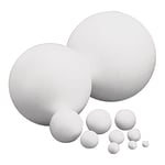 Rayher 3300400 Boule en polystyrène Blanc 8 cm D 4006166040566