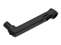 Ergotron LX - Monteringskomponent (ändhätta, 9-tums förlängningsarm) - för LCD-display - aluminium - svart - arm, monterbar - för P/N: 45-241-224, 45-243-224, 45-537-224