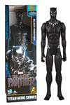 BLACK PANTHER Action Figure Titan Hero Series  12'' Marvel/Hasbro Avengers Boxed