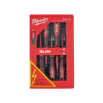 Milwaukee 7 Piece TRI-LOBE VDE SL/PH Screwdriver Set with Voltage Tester