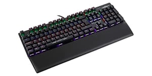 Konix Drakkar Clavier Gaming Filaire mécanique Helheim Elite AZERTY - Anti-ghosting Complet - Rétroéclairage RVB