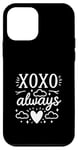 Coque pour iPhone 12 mini XOXO Always Heartfelt Saint-Valentin