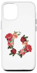 Coque pour iPhone 15 Pro Natural World Crâne et roses