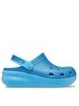 Crocs Classic Glitter Cutie Sandal, Blue, Size 11 Younger