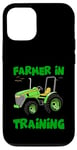 Coque pour iPhone 12/12 Pro Tracteur amusant pour enfants - Amateur de tracteur d'entraînement